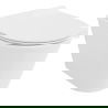 Mexen Rico WC školjka Rimless Tornado s počasnim spuščanjem deske slim, duroplast, sijajno bela - 30720100T