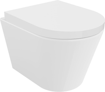 Mexen Rico WC-pott Rimless Tornado aeglaselt langeva kõva, duroplast, valge läikiv - 30720200T