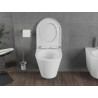 Mexen Rico WC školjka Rimless Tornado s daskom s mekim zatvaranjem tvrda, duroplast, bijeli sjaj - 30720200T