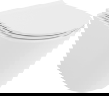 Mexen Rico WC-Schüssel Rimless Tornado mit langsam schließendem Slim-Sitz, Duroplast, weiß glänzend - 30720500T