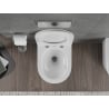 Mexen Rico miska wc Rimless Tornado, biała połysk - 3372XX00T