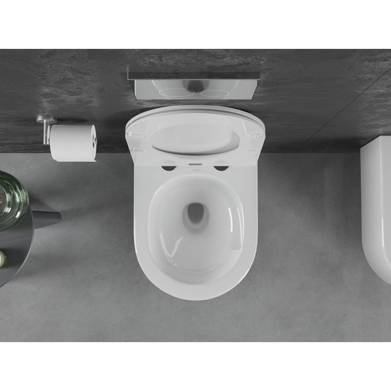 Mexen Sofia rimless toilet bowl Tornado, white gloss - 3354XX00T