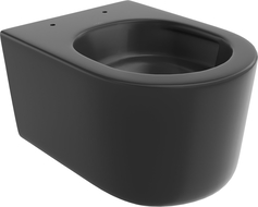 Mexen Sofia miska wc Rimless Tornado, czarna mat - 3354XX85T
