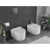 Mexen Sofia miska wc Rimless Tornado z deską wolnoopadającą slim, duroplast, biała połysk - 30540100T