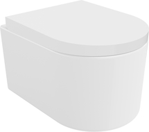 Mexen Sofia Rimless Tornado WC-pott, koos aeglaselt sulguva kõva duroplast-istmega, läikiv valge - 30540200T