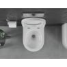 Mexen Sofia WC školjka Rimless Tornado s tvrdim sjedalom, sporospuštajućim, duroplast, bijeli sjaj - 30540200T
