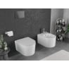 Mexen Sofia WC-Schüssel Rimless Tornado mit Soft-Close Sitz Slim, Duroplast, Weiß Glanz - 30540300T