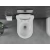 Mexen Sofia Rimless Tornado WC Bowl with Soft-Close Slim Seat, Duroplast, Glossy White - 30540400T