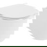 Mexen Sofia WC-Schüssel Rimless Tornado mit Soft-Close-Slim-Sitz, Duroplast, Weiß Glanz - 30540500T