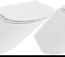 Mexen Sofia cuvette WC Rimless Tornado avec abattant à descente amortie slim, duroplast, blanc brillant - 30540500T