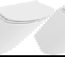 Mexen Sofia WC sospeso Rimless Tornado con sedile slim a chiusura rallentata in duroplast, bianco lucido - 30540500T