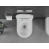 Mexen Sofia wc-pott Rimless Tornado aeglaselt sulguva õhukese duroplastist kaanega, valge läikiv - 30540500T