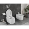 Mexen Sofia WC-Schüssel Rimless mit Soft-Close Slim Sitz, Duroplast, weiß glänzend - 30540400