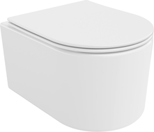 Mexen Sofia WC-Schüssel Rimless mit Soft-Close Slim Sitz, Duroplast, weiß glänzend - 30540400