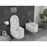 Mexen Sofia WC školjka Rimless s tankim sjedištem s tihim zatvaranjem, duroplast, bijeli sjaj - 30540500