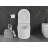 Mexen Sofia WC-pott Rimless koos pehmelt langeva slim-duroplastist kaanega, valge läikiv - 30540500