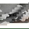 Mexen Rico wc-pot Rimless Tornado met zachtvallende slim zitting, duroplast, glanzend wit - 30720100T