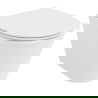 Mexen Rico WC-Schüssel Rimless Tornado mit langsam schließendem Slim-Sitz, Duroplast, weiß glänzend - 30720400T