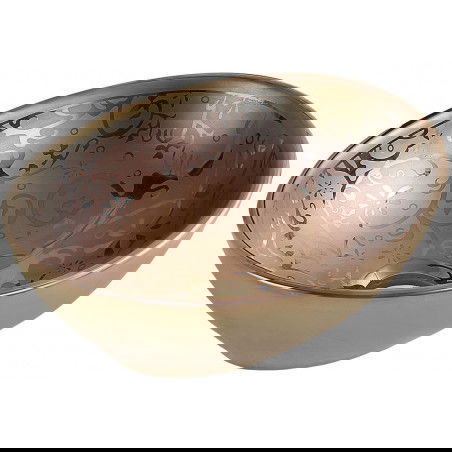 Mexen Elza umgesinnter Wueschbëcken 40 x 33 cm, gëllen - 21014053