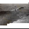 Mexen Lunar halfronde scharnierende douchecabine 70 x 70 cm, transparant, goud - 833-070L-070P-50-00