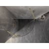 Mexen Lunar cabina doccia semicircolare a battente 100 x 100 cm, trasparente, oro spazzolato - 833-100L-100P-55-00