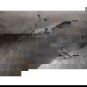 Mexen Lunar halfronde draaibare douchecabine 100 x 100 cm, transparant, roze goud - 833-100L-100P-60-00
