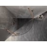 Mexen Lunar semi-circular shower enclosure hinged 70 x 70 cm, transparent, brushed copper - 833-070L-070P-65-00