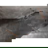 Mexen Lunar Eckduschkabine halbrund schwenkbar links 100 x 80 cm, transparent, gebürstetes Kupfer - 833-100L-080P-65-00