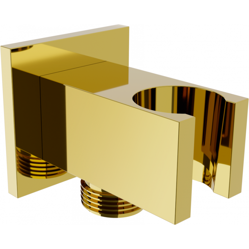 Mexen Cube connexion angulaire, dorée - 79300-50