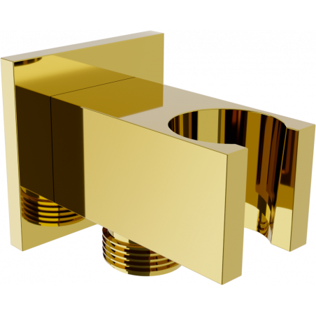 Mexen Cube przyłącze kątowe, złote - 79300-50