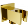 Mexen Cube przyłącze kątowe, złote - 79300-50
