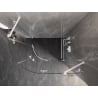 Mexen Lunar cabine de douche semi-circulaire droite 100 x 70 cm, transparent, blanche - 833-100P-070L-20-00