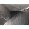 Mexen Lunar fünfeckige Duschkabine links angeschlagen 80 x 80 cm, transparent, Chrom - 831-080L-080P-01-00-L