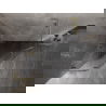 Mexen Lunar L vijfhoekige douchecabine draaibare linker 90 x 90 cm, transparant, geborsteld goud - 831L-090L-090P-55-00-L