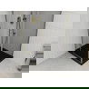 Mexen Roma douchecabine scharnierend 90 x 90 cm, transparant, goud + Flat douchebak, zwart - 854-090-090-50-00-4070G