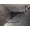 Mexen Lunar L cabine de douche pentagonale pivotante gauche 100 x 80 cm, transparent, cuivre brossé - 831L-100L-080P-65-00-L