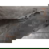 Mexen Lunar L Fünfeck-Duschkabine, schwenkbar, links, 100 x 80 cm, transparent, gebürstetes Kupfer - 831L-100L-080P-65-00-L