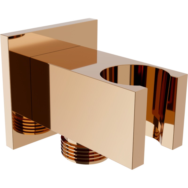 Mexen Cube nurgaga liitmik, roosa kuld - 79300-60