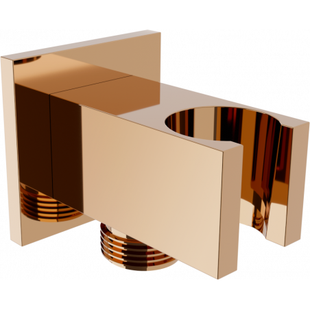 Mexen Cube raccord angulaire, or rose - 79300-60