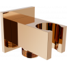 Mexen Cube Winkelanschluss, Roségold - 79300-60