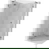Mexen Lunar L Fünfeck-Duschkabine, schwenkbar, links 90 x 90 cm, transparent, Gun Metal - 831L-090L-090P-95-00-L