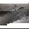 Mexen Lunar L Fünfeck-Duschkabine, schwenkbar, links 90 x 90 cm, transparent, Gun Metal - 831L-090L-090P-95-00-L