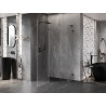 Mexen Lunar L kabina prysznicowa pięciokątna uchylna lewa 100 x 90 cm, transparent, gun metal - 831L-100L-090P-95-00-L