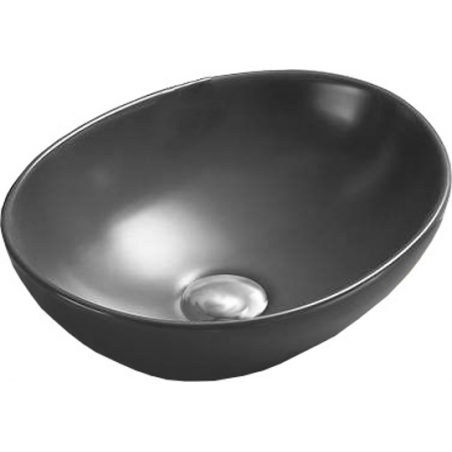Mexen Elza countertop sink 40 x 33 cm, dark gray matte - 21014071