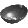 Mexen Elza countertop sink 40 x 33 cm, dark gray matte - 21014071