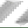 Mexen Lunar L douchecabine vijfhoekig draaibaar links 80 x 80 cm, transparant, geborsteld nikkel - 831L-080L-080P-97-00-L