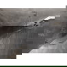 Mexen Lunar L douchecabine vijfhoekig draaibaar links 80 x 80 cm, transparant, geborsteld nikkel - 831L-080L-080P-97-00-L