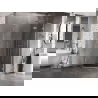 Mexen Lunar L vijfhoekige douchecabine rechtsdraaiend 90 x 90 cm, transparant, chroom - 831L-090P-090L-01-00-P