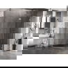 Mexen Lunar L Fünfeck-Duschkabine rechts öffnend 100 x 90 cm, transparent, chrom - 831L-100P-090L-01-00-P