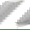 Mexen Lunar L vijfhoekige douchecabine, rechts scharnierend 90 x 90 cm, transparant, geborsteld goud - 831L-090P-090L-55-00-P